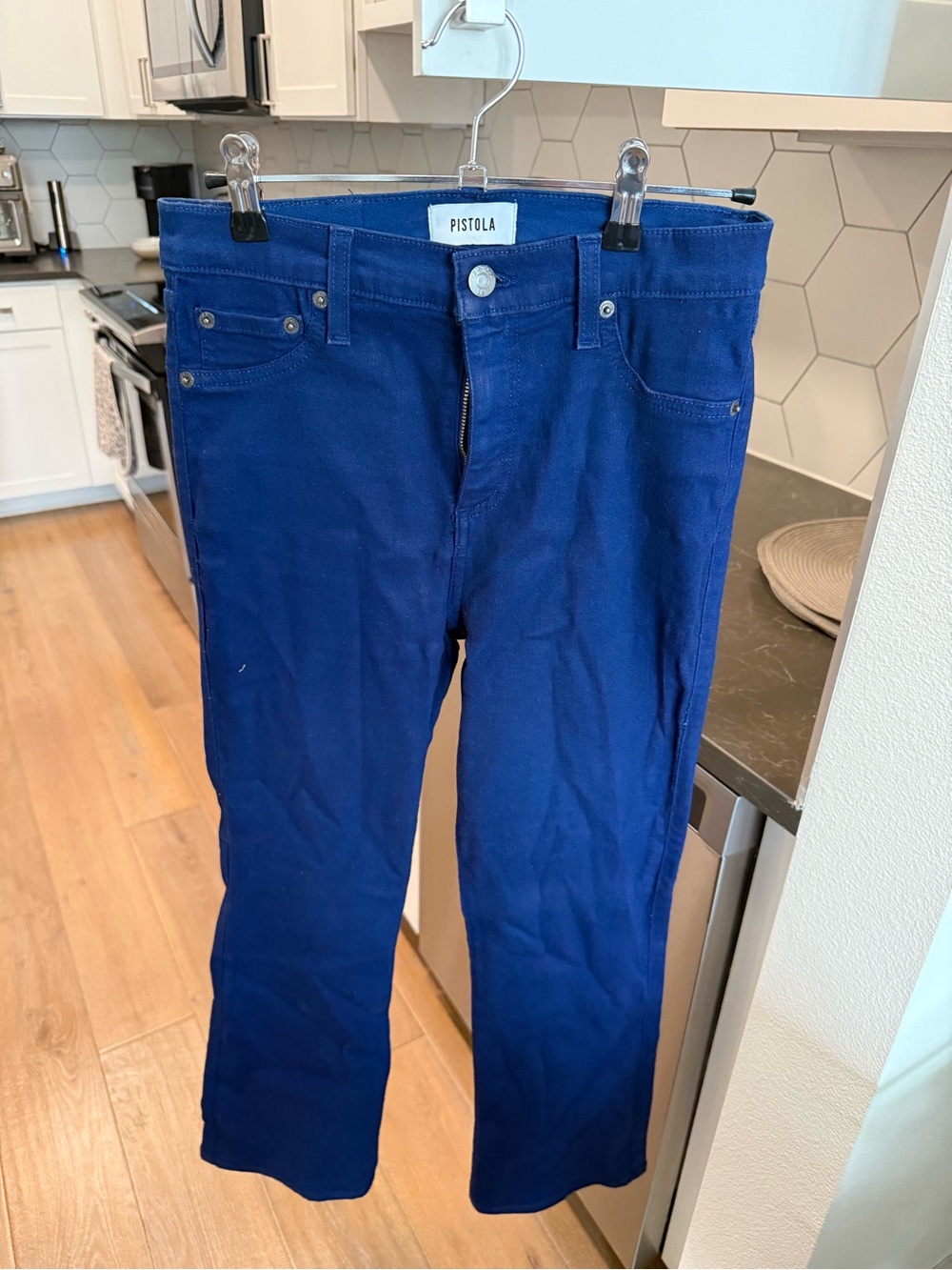 pistola Navy Straight-Leg Jeans